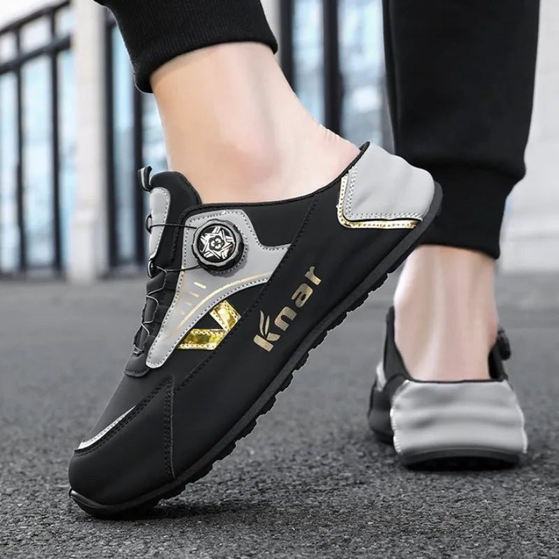 High Quality Platform Sneakers with Breathable Trendy Mesh for Summer, New Men's Sports and Leisure Shoes in Large Sizes 39-48