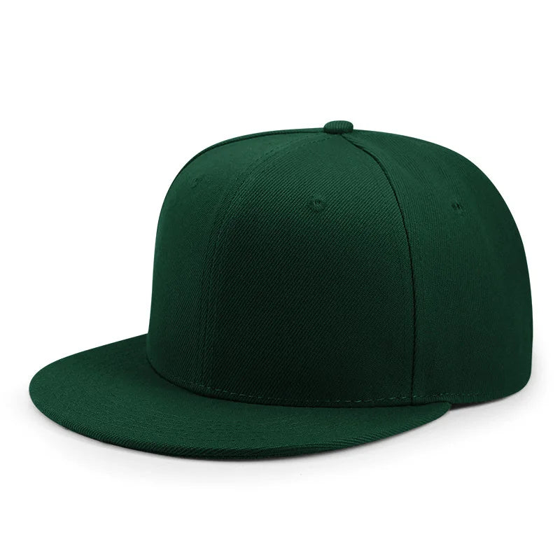Oversize Large Fitted Caps Big Bone Man Plus Size Blank Baseball Cap Plain Back Closed Sport Hat Men Woman Flat Bill Solid Hats