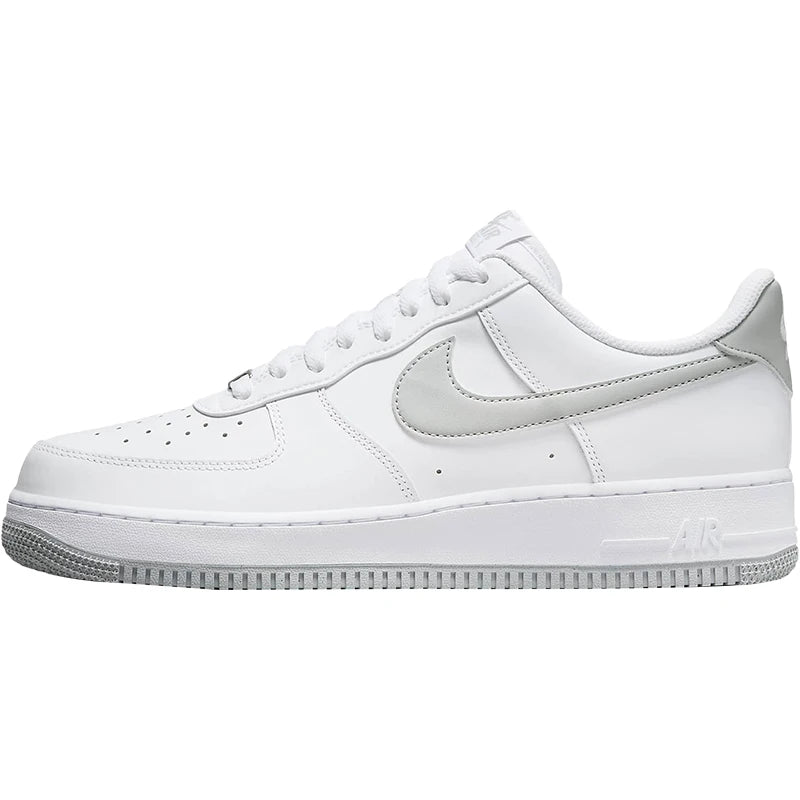 Nike Official Authentic Air Force 1 '07 Men's Breathable and Wear-Resistant Casual Shoes FJ4146-100