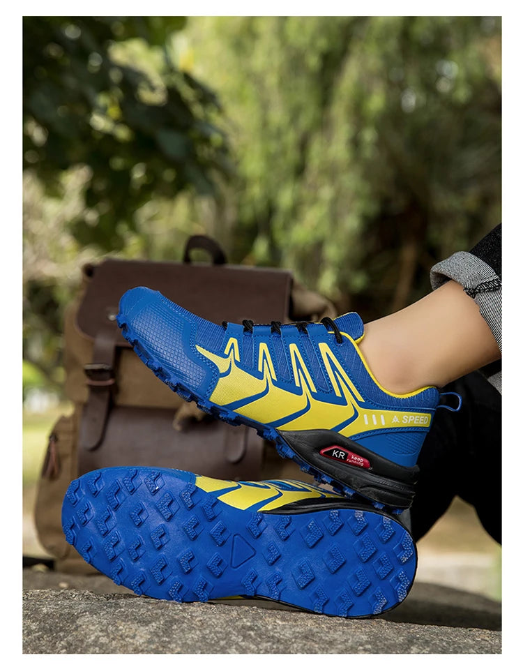 Men's Hiking Shoes Waterproof Non-slip Hiking Hiking Sports Shoes Camping Training Hunting Tactical Shoes Men's Cycling Shoes
