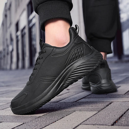 Autumn and Winter Men's Waterproof Sneakers Soft and Cushion Sport Shoes For Walking Plus Size 39-48 Casual Shoes For Men