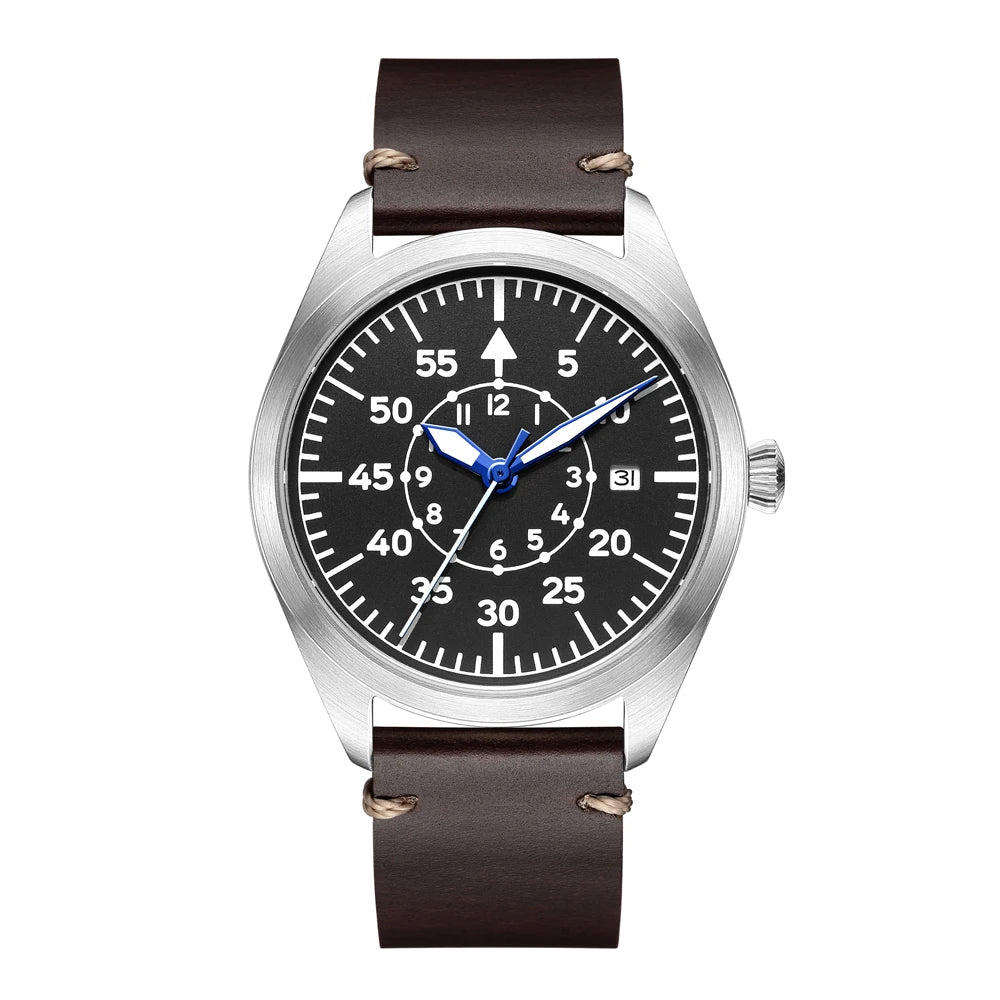 Automatic Pilot Watch Flieger A Type B Aviator Field Reloj Piloto Relogio Mechanical Wristwatch Orologio Pilota Montre Pilote