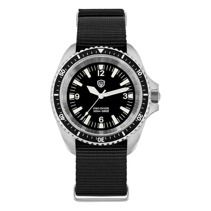 Watchdives WD1980 V3 Watch Vintage VH31 Quartz Movement Stainless Steel Watches Luminous K1 10Bar Waterproof Wristwatch