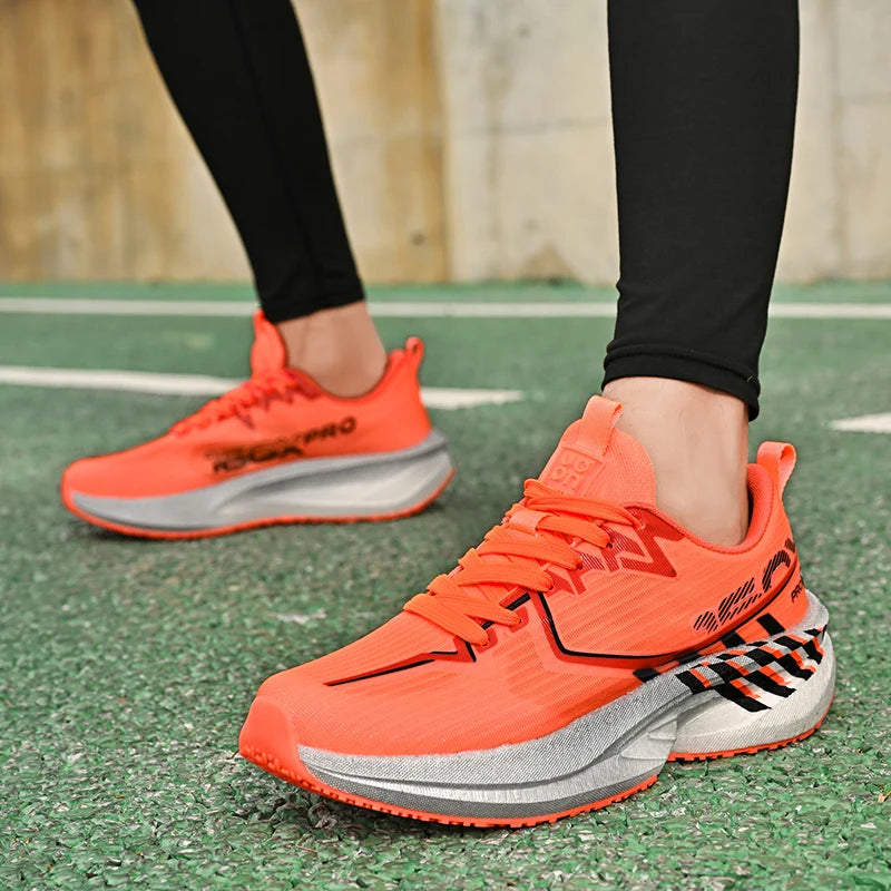Men's Sports Shoes New Marathon Casual Sports Lightweight Running Shoes Youth Comfortable Mesh Cushioning Outdoor Fitness Shoes