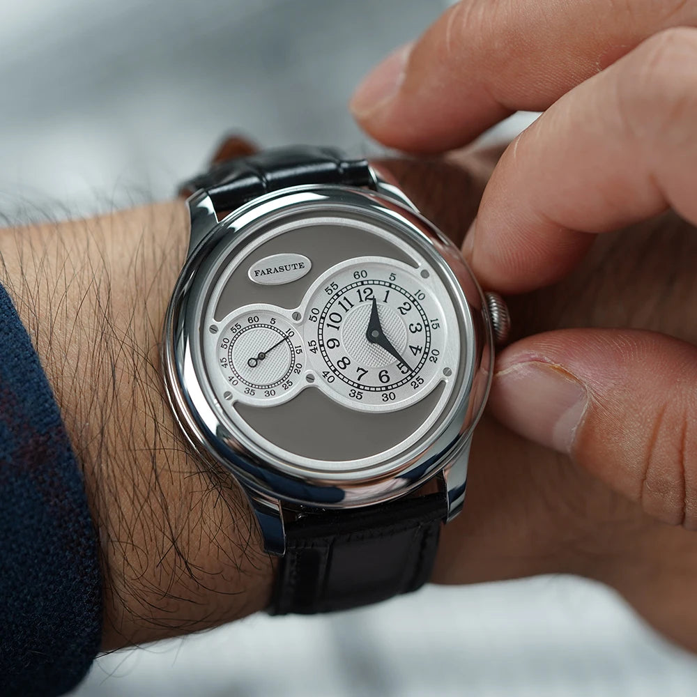 FARASUTE Retro Hangzhou Customized Automatic Mechanical Watch Men Fashion Sapphire Wristwatch Waterproof Montres Pour Hommes