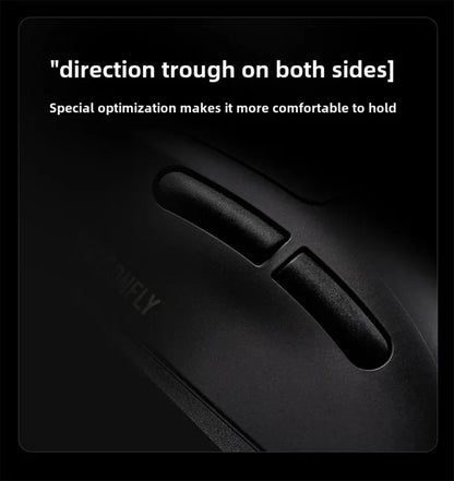 Bezprzewodowa mysz gamingowa Bluetooth ATK Dragonfly A9, ergonomiczna konstrukcja, szybka reakcja, PAW3950 Ultra, 800mAh, lekka, 8KHz, e-sportowa