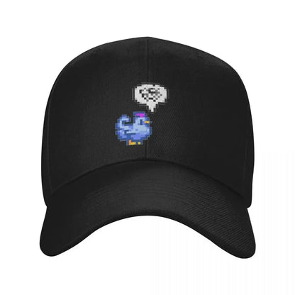 Mrzovoljna plava kokoš Stardew Valley bejzbol kapa Zabavne kape ribolovne kape muškarac Luksuzna muška kapa Kape za žene Muške