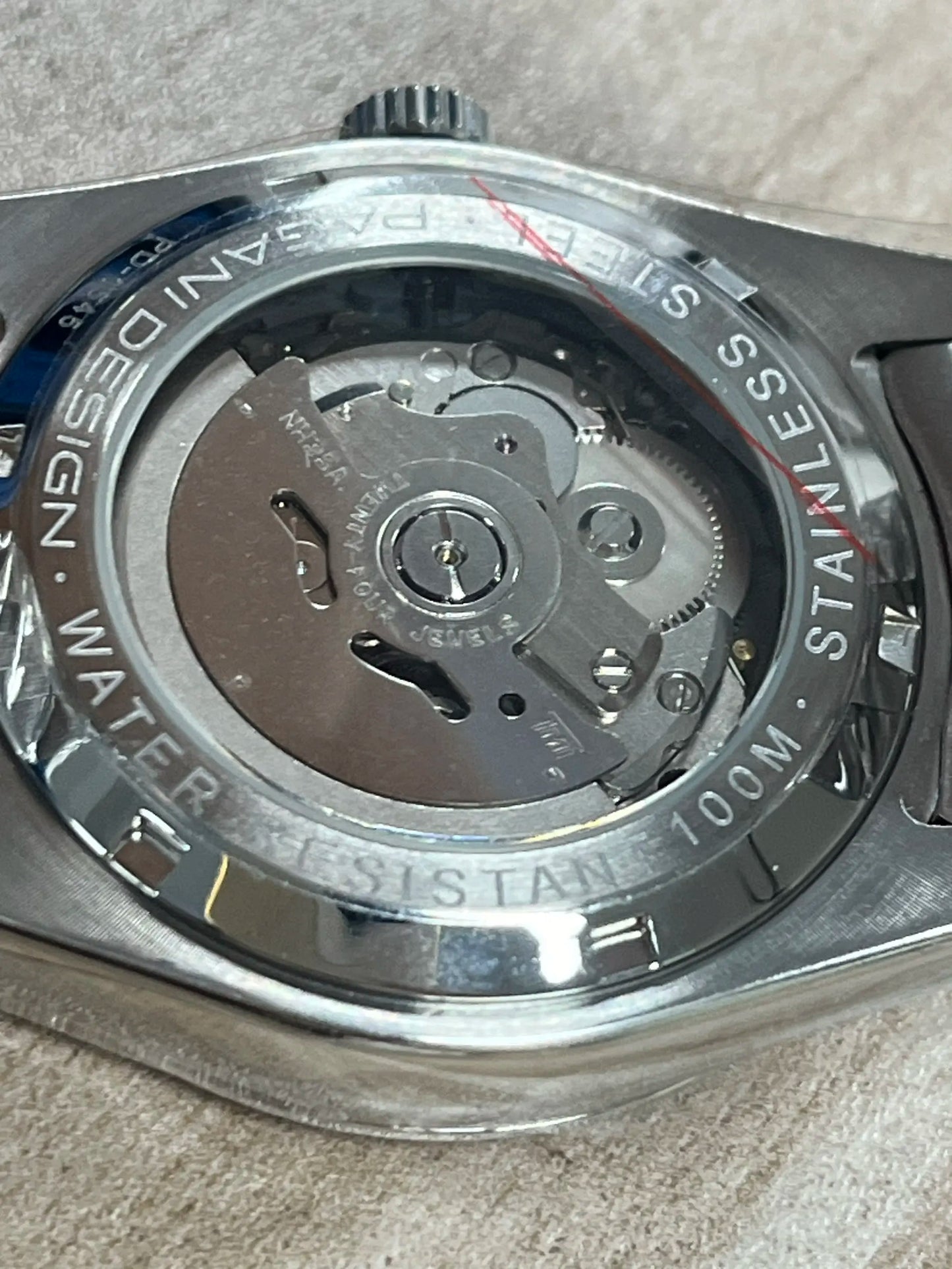 Orologi PAGANI DESIGN 2026 nuovi, meccanici di lusso oro e argento da uomo, in acciaio inossidabile, vetro zaffiro, automatici