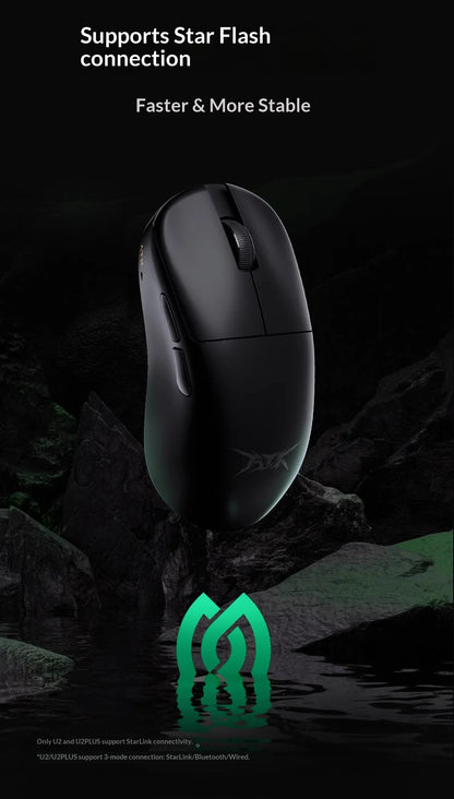 ATK U2 V2 Mini Ultimate Wireless Gaming Mouse, PAW3950 Ultra Sensor, 8KHz Polling Rate, Lightweight Tri-Mode Ergonomic Esports Mouse