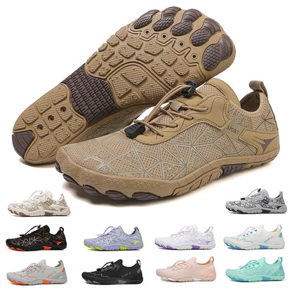 Men Wading Shoes Barefoot Quick-Drying Beach Shoes Outdoor Non-Slip Upstream Swimming Diving Shoes Women Water Sports Shoes