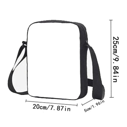 Mala de ombro estilo messenger com estampado Hot Game Boy Girls, design infantil F-FortniteS, mala casual para homem e mulher, bolsa para telemóvel e saco de compras