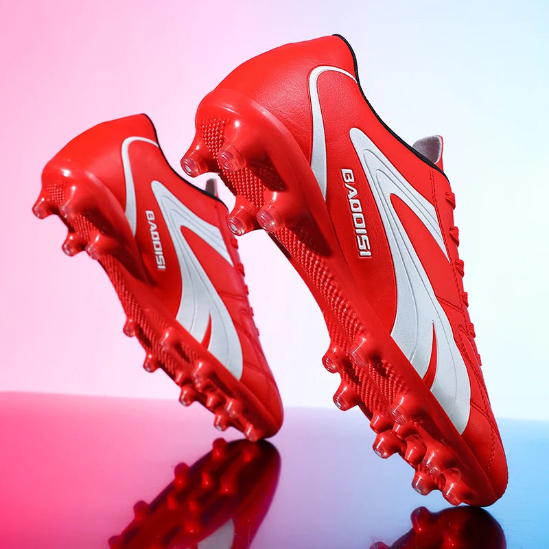 Men's Soccer Shoes Breathable Football Boots Futsal Ultralight Professional Training Sneakers Unisex Grass Cleats Match Sport