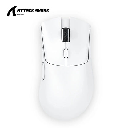 Rato Bluetooth ATTACK SHARK R1 — Rato Viral Avaliado por Influencers, autêntico direto da marca, sensor PAW3311 com 1K Hz para gaming