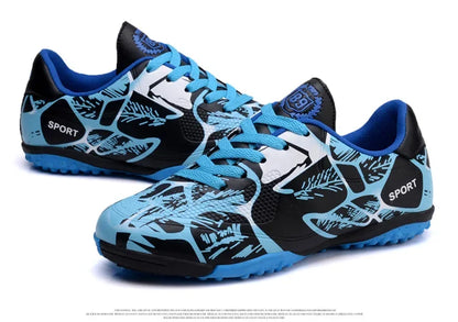 Buty piłkarskie dla dzieci Sports Society Field Chłopięce buty do piłki nożnej Futsal Szybkie buty do halowej piłki nożnej Oryginalne buty z kolcami do kostek Buty piłkarskie