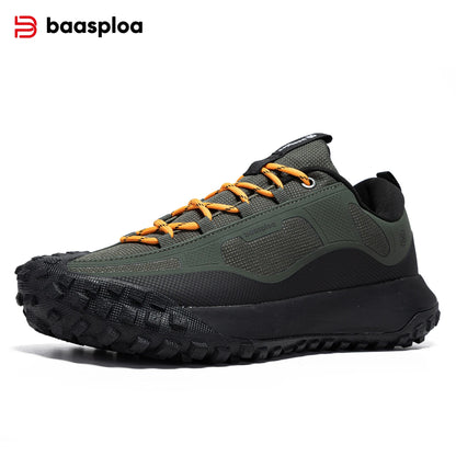 Scarpe da trekking da uomo Baasploa, alta qualità, comode, morbide e impermeabili, sneakers maschili resistenti e antiscivolo per outdoor e arrampicata