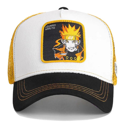 Casquette de baseball Snapback Naruto Uchiha Itachi, style anime, pour hommes et femmes, hip-hop, pour papa, casquette en maille ajustable, casquette de camionneur