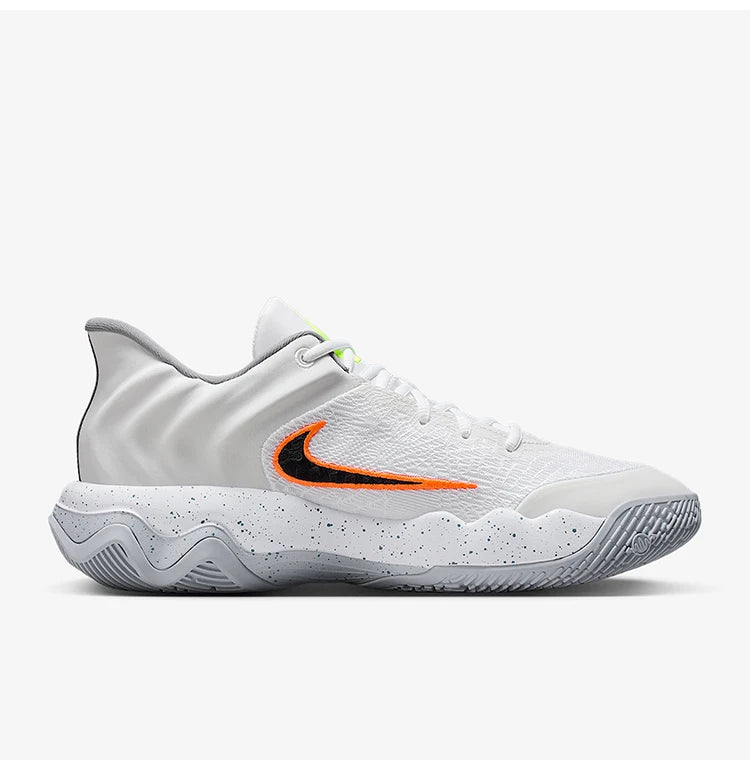 Nike Authentic Spring Style Men's Low-Top Wear-Resistant Shock-Absorbing Basketball Shoes FQ3681-102