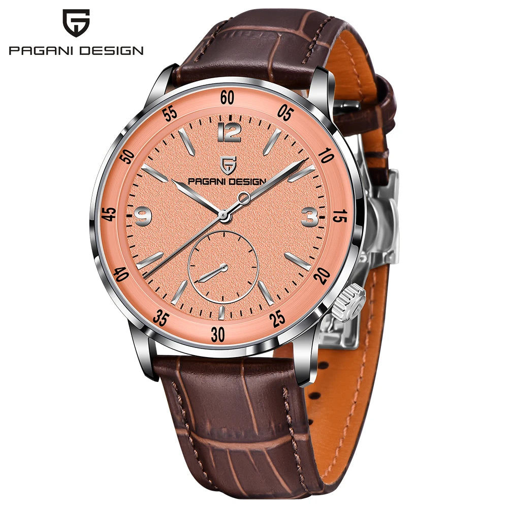 V2 PAGANI DESIGN PD-1790 New 42MM Men's Fashion Leisure Mechanical Watch 10Bar Waterproof Sapphire Glass Men's Automatic Watch