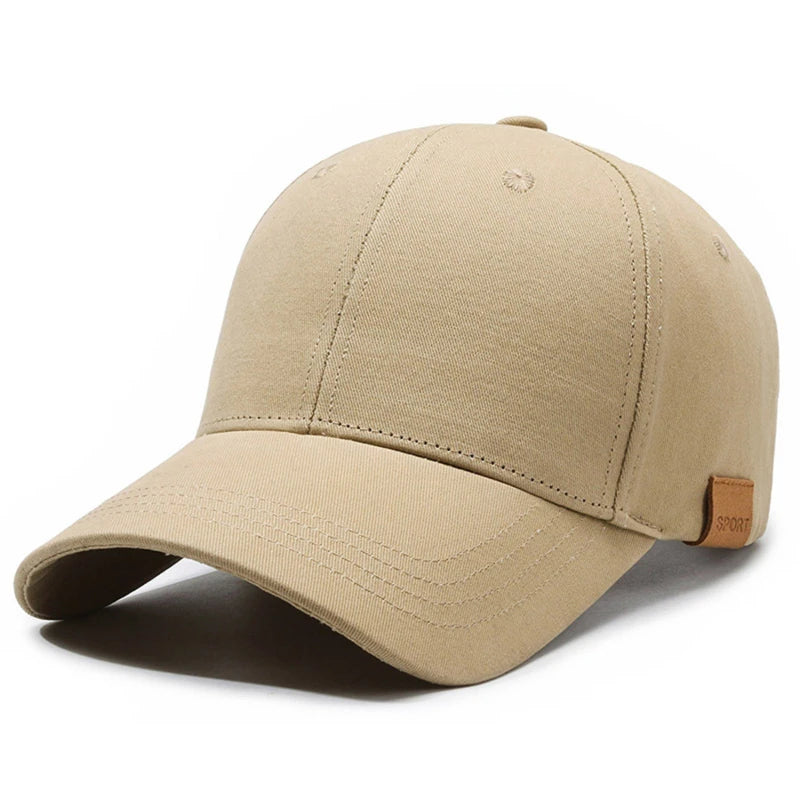 Casquette de soleil à séchage rapide pour femme, casquette de sport décontractée pour homme, casquette de baseball grande taille 60-65 cm, casquette à visière ajustable, casquette à visière