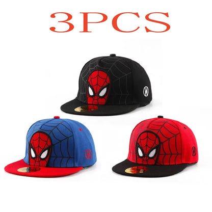 Casquettes Spiderman HotAnime pour enfants et tout-petits : casquettes de baseball, casquettes snapback de printemps, casquettes hip-hop ajustables