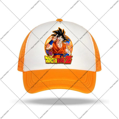 Dragon Ball-baseballkeps för kvinnor och män, solhattar, kepsar med tryck av seriefigurer och anime, bekväma unisex-bomullskepsar för vuxna, perfekta som sommargåvor och festpresenter
