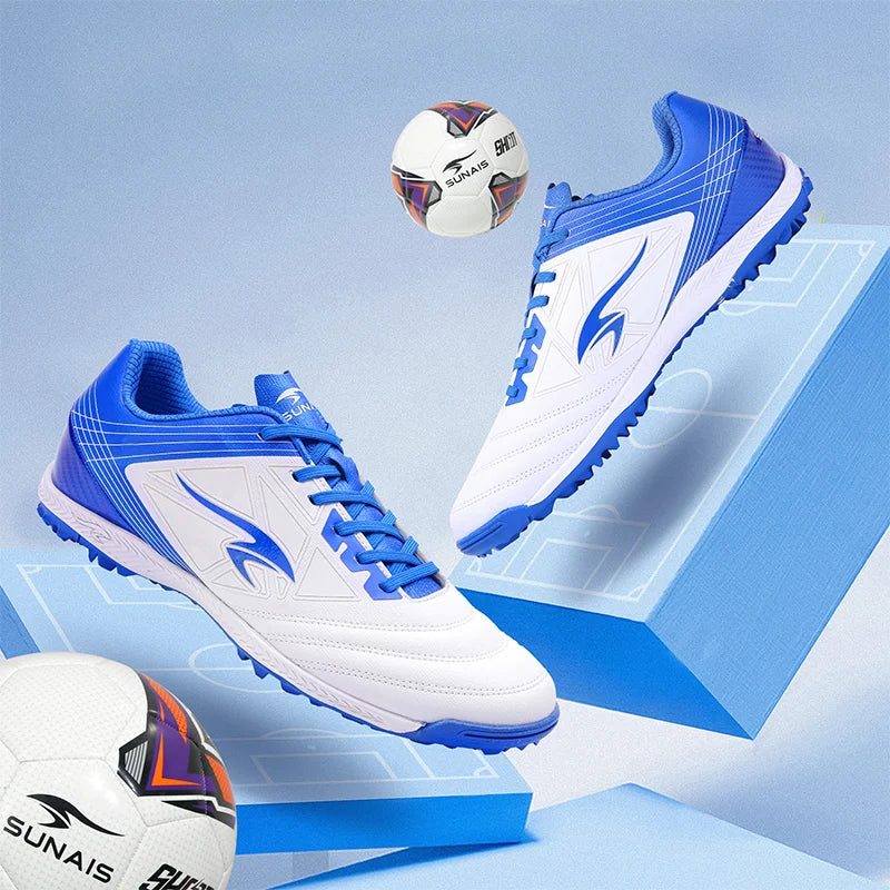 SUNAIS Men Training TF Soccer Shoes Artificial Grass Anti-Slippery Youth Football Shoes AG Women Sports Training Shoes 835230