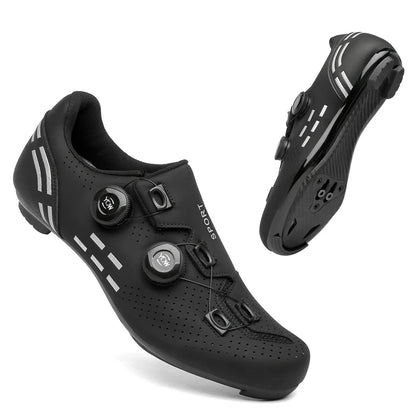 High-Quality Cycling Shoes Men's SPD Self-Locking Racing Bicycle Sports Shoes Women's MTB Mountain Non-Slip Cycling Shoes 36-47