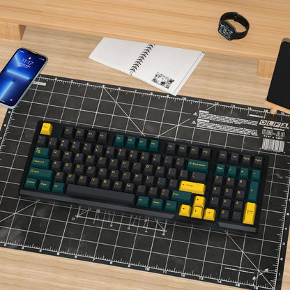 KBDiy GMK MarrsGreen Keycap teclas ISO de PBT double shot con perfil Cherry para kit DIY de teclado mecánico gamer Gaming Point KeyCap