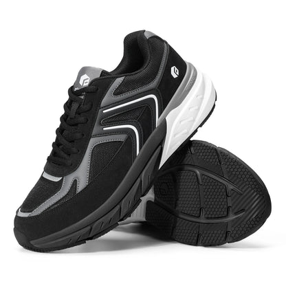 Fittington Wide Shoes For Man Walking Shoes Casual Sneakers Orthopedic Shoes Arch Support for Plantar Fasciitis Neuropathy