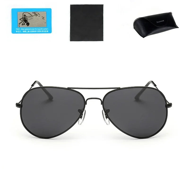 Sunmmer Polarized Sun Glasses Men Women Fashion Luxury Pilot Sunglasses Male UV400 Sunlight Proof Eyewear Female Versatile 3026