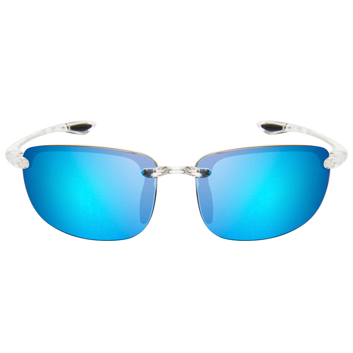 JULI Sports Sunglasses for Men Women TR90 Rimless Frame UV400 Protection for Cycling Running Fishing Baseball Driving 8001