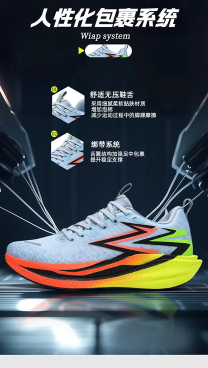 Marathon Men Running Shoes Carbon Board Speciality Sports Breathable Lightweight Women's Comfortable Chunta Athletic Sneakers