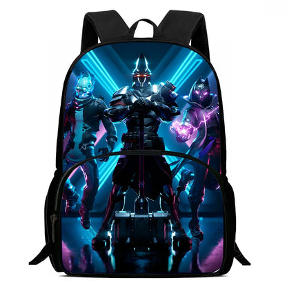 Hot Game Design Child Backpacks F-FortniteS Lunch Bag Pencil Case Pupil Large Capacity School Bags For Boy Girl Best Gift