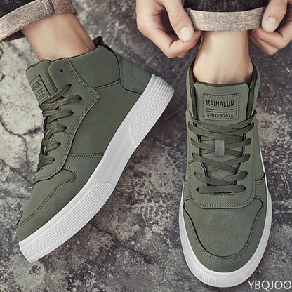 Spring summer new minimalist men's platform shoes fashionable versatile men's sneakers casual comfortable sports shoes