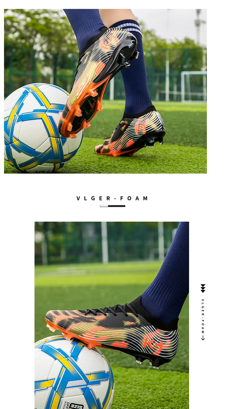 Men Professional Football Boots Resistant Comfortable Training Male Soccer Shoes Ultralight Top Quality Match Football Shoes