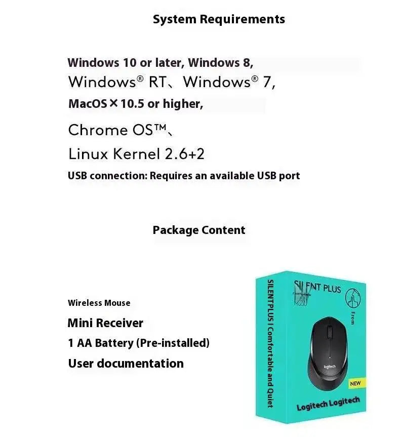 Rato de escritório profissional Logitech M330, compacto, silencioso, fácil de transportar, confortável ao toque e especialmente concebido1