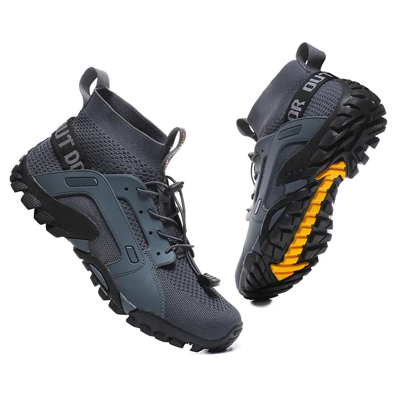 39-47 Size Men's Aqua Shoes Anti-Slip Male Sneakers Mountain Hiking Shoes Quick-Drying Water Shoes Soft Men Casual Sneakers 2024