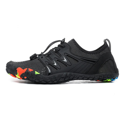 Men's Trail Running Shoes, Lightweight Athletic Zero Drop Barefoot Shoes Non Slip Outdoor Walking Minimalist Shoes for Women