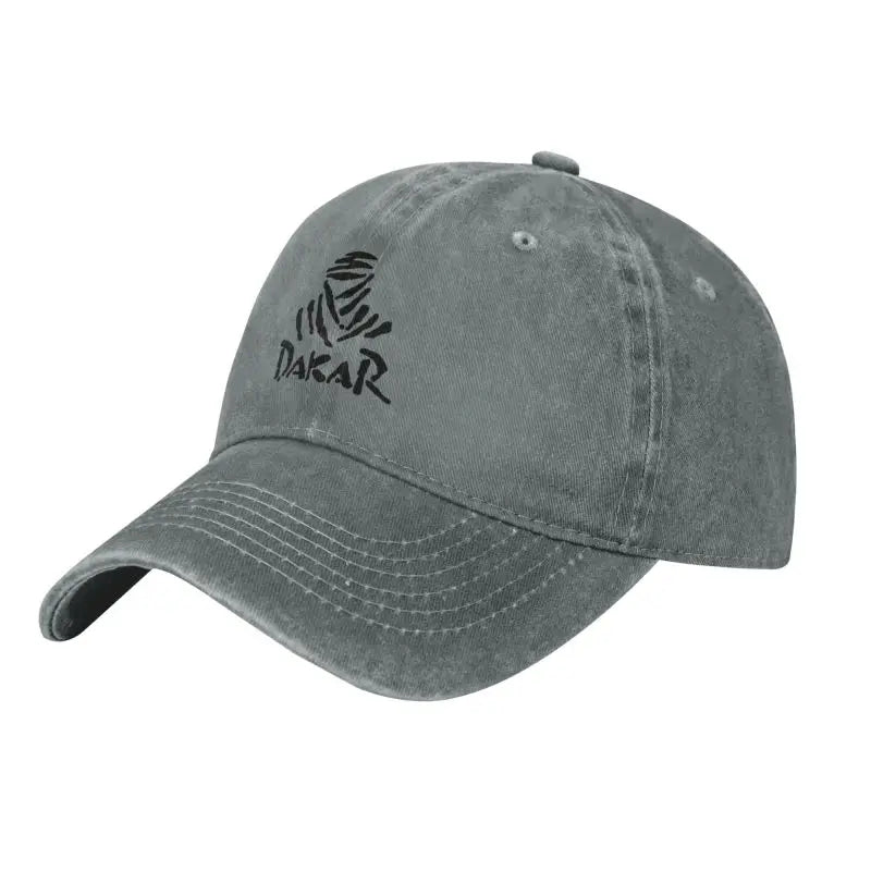 Vintage Racing Off Road D-Dakares Rally-baseballkepsar, unisex-modell, slitna och tvättade solkepsar, resekepsar, ostrukturerade mjuka kepsar