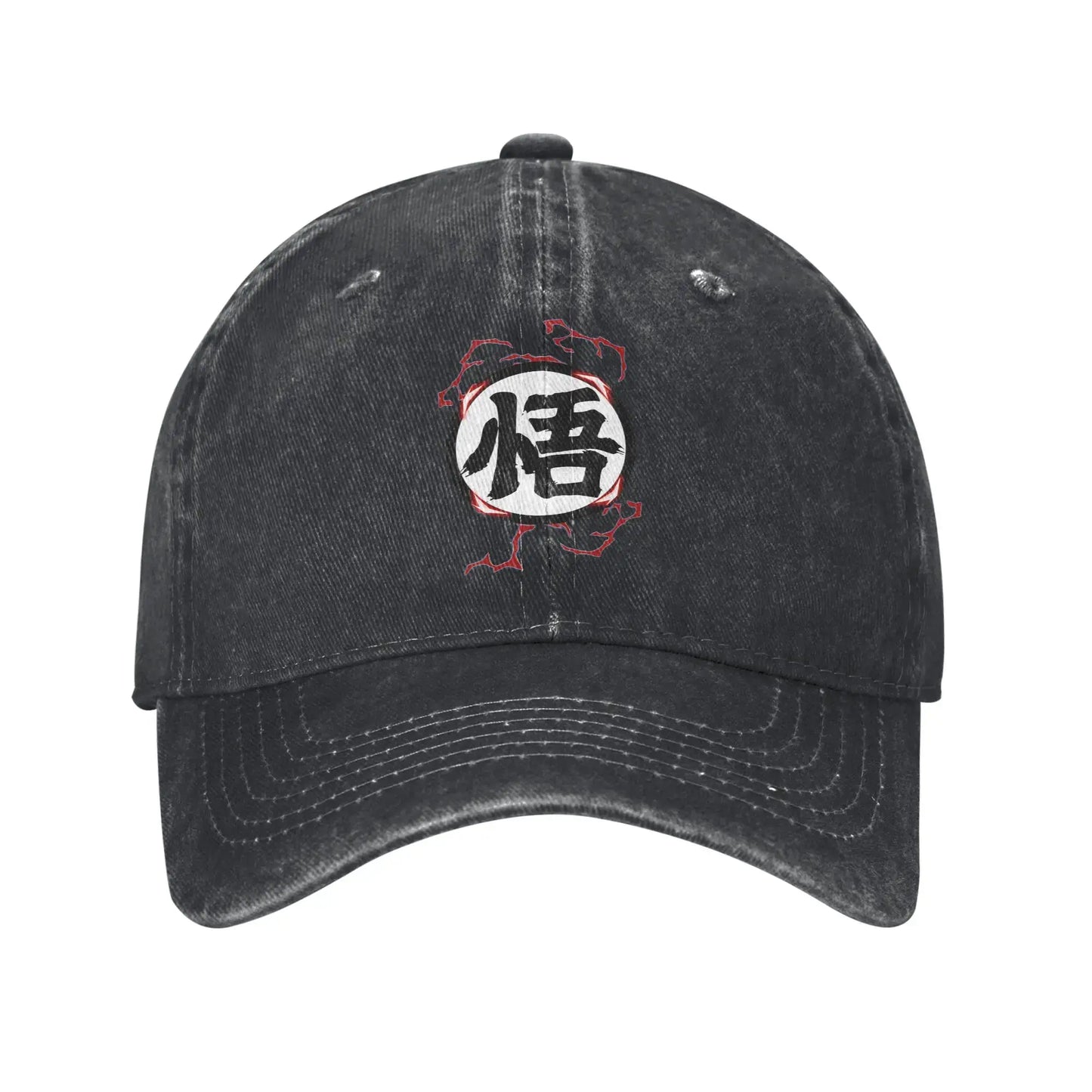 Dragon Ball Master Rosh TURTLE SCHOOL Unisex Baseball Cap Distressed Washed Caps Hat Fashion Outdoor Unstructured Soft Headwear