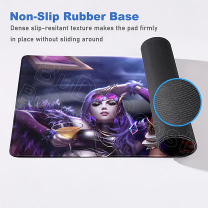 Overwatch Gaming Anime Girl Large XXL Mouse Pad HD Printing Computer Keyboard Mats Laptop Office Rubber Soft Desk Rug 900x400 MM