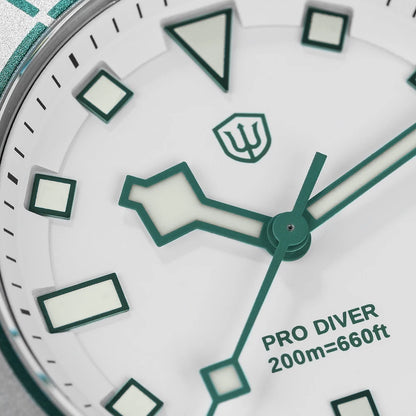 Watchdives WD1969 Pro Quartz Watches New Dial VH31 Sweep Seconds Movement 200m Waterproof Men Watches Luminous Luxury Watches
