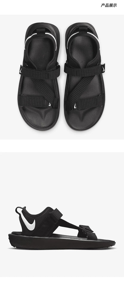 Nike Genuine Summer New Unisex Breathable Velcro Beach Sandals DJ6605-001