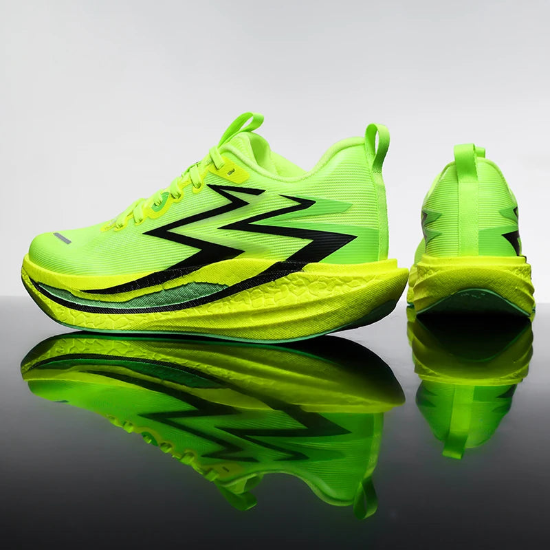 Marathon Men Running Shoes Carbon Board Speciality Sports Breathable Lightweight Women's Comfortable Chunta Athletic Sneakers