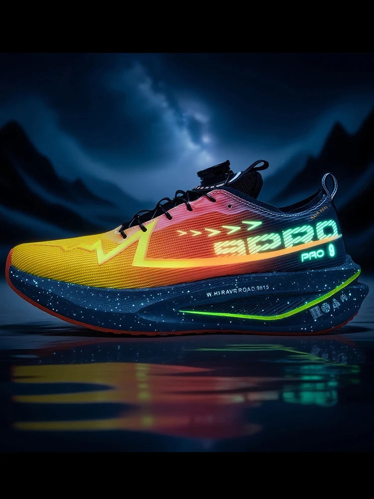 Men Running Shoes Carbon Board Speciality Sports Breathable Lightweight Women's Comfortable Athletic Nonskid Marathon Sneakers