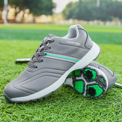 Waterproof Men's Golf Shoes Professional Lightweight Golfer Footwear Outdoor Golfing Sport Trainers Athletic Sneakers Brand