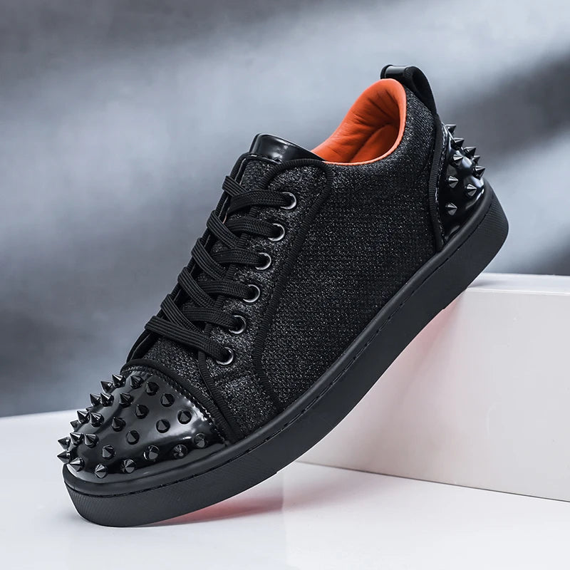 Hot-Selling Skateboard Shoes for Men Leisure Walk Sneakers Versatile Men Vulcanized Shoes Outdoor Tenis Masculino Punk Trainers