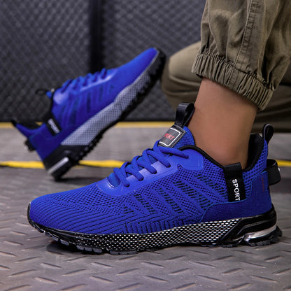 Men Running Shoes Lightweight Breathable Jogging Sport Shoes Male Lace-up Fashion Comfort Non-slip Casual Sneakers Man