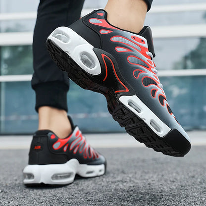 Sneakers Men Mesh Breathable Running Sport Shoes Unisex Light Soft Thick Sole Hole Couple Shoes Athletic Sneakers Women Shoes