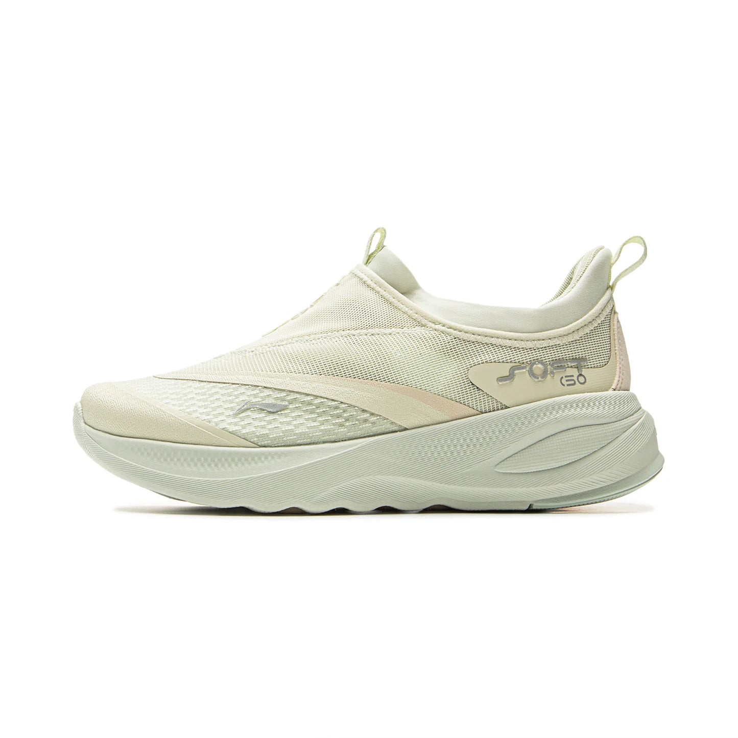 Li-Ning Women's SOFT GO 2 Slip-on Casual Walking Shoes COMFOAM Breathable Flexible LiNing Comfortable Sports Sneakers AGLV006